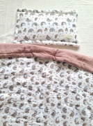 Set chăn ga gối đệm bằng vải muslin vải xô mềm mại